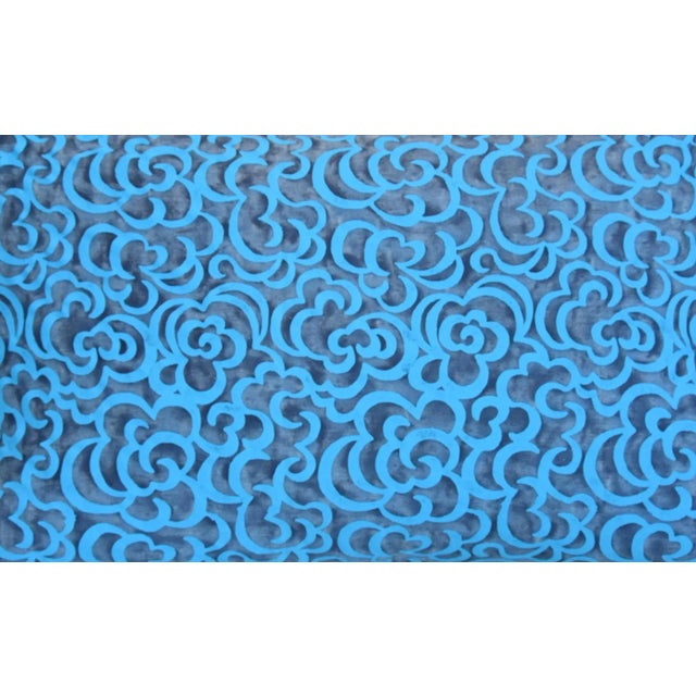 Fortuny Italian Designer Mariano Fortuny Nuvole Feather/Down Pillow 26" X 17" For Sale - Image 4 of 7