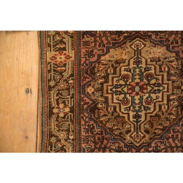 Vintage Josan Sarouk Square Rug Mat - 1'10" x 2' For Sale - Image 10 of 13