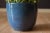 Gainey Pottery Vintage California Blue Glaze Planter Pot With Saucer by Gainey Ceramics For Sale - Image 4 of 12