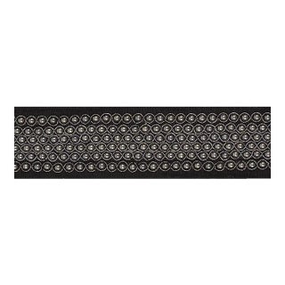 Sample - Schumacher Garbo Tape in Black For Sale