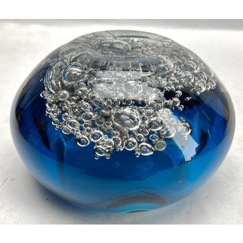 Blue Vases by Heinrich Löffelhardt for Schott Zwiesel, 1950s, Set of 3 For Sale - Image 8 of 18