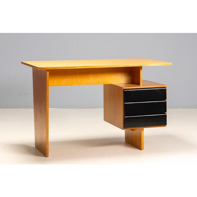 Writing Desk by Bohumil Lansman, 1950s For Sale - Image 4 of 5