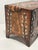Mid 19th Century Antique 19th C. Moroccan Wooden Hand Crafted Mother of Pearl and Copper Dowry Box For Sale - Image 5 of 13