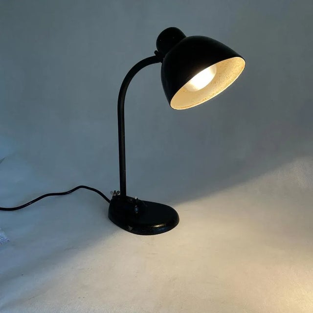Bauhaus Model HNB 2175 Badenia Table Lamp from Heinrich Neudeck, 1930s For Sale - Image 6 of 7