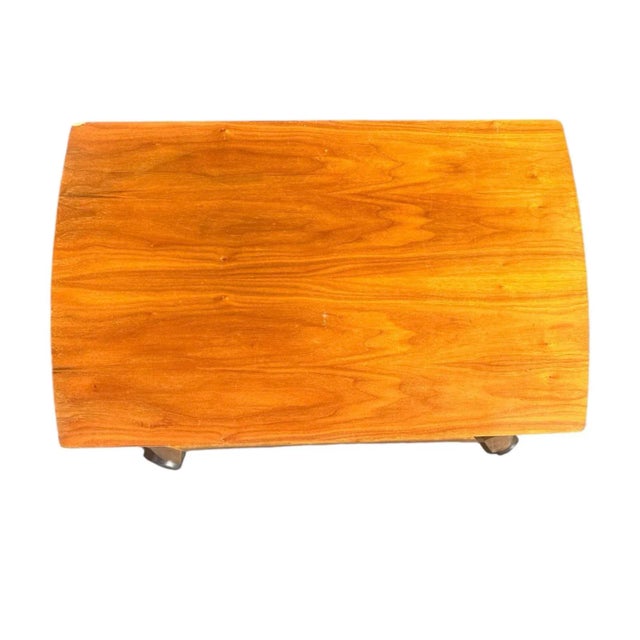 Mersman 1960s Vintage Mid Century Modern Single Drawer End Table by Mersman For Sale - Image 4 of 8