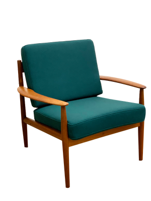 Mid-Century Modern Danish Armchair by Grete Jalk for France & Søn, 1960s
