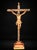 A finely carved Spanish Baroque crucifix dating from the late 17th to early 18th century, featuring a sensitively modelled...