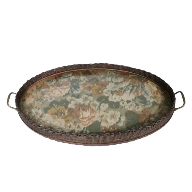 Victorian Wicker Serving Tray For Sale - Image 14 of 17