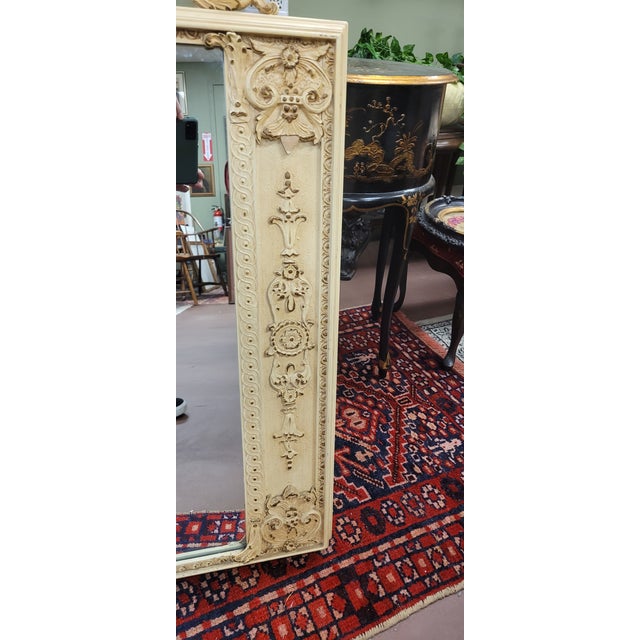 Fine Vintage 1950s Florentine Mirror For Sale - Image 9 of 10