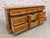 1980s Vintage Art Deco Stanley Furniture Solid Wood Triple Dresser/Credenza With Maple Accents For Sale - Image 5 of 8