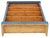 Wood Large Vintage Painted Adjustable Bookcase, 1970s For Sale - Image 7 of 8