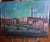 Early 20th Century Vintage Venetian Lagoon and Grand Canal Architectural Oil Painting For Sale - Image 5 of 8