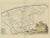 Antique Map of the Dongeradeel Township in Friesland, 1718 For Sale