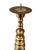 Mid-Century Modern Floor Pricket Candlestick 22" Tall Brass 1960s Era Sculptural, Ornate Mid-Century Modern For Sale - Image 3 of 7