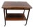 Danish Modern Extendable Side Table in Tulipwood from Dyrlund, 1960s For Sale