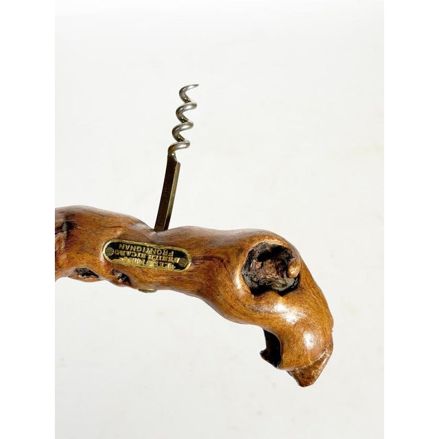 French Provençal Corkscrew in Wood and Metal, France, 1950 For Sale - Image 10 of 11
