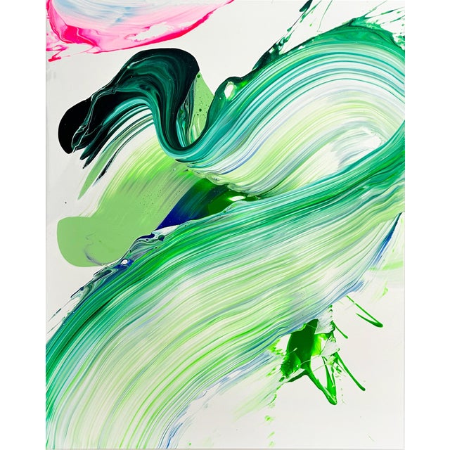 Nikolaos Schizas Contemporary Abstract Acrylic on Canvas "Blessings" by Nikolaos Schizas For Sale - Image 4 of 5