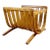 Mid 20th Century Vintage Mid Century Modern Bentwood Honey Oak Magazine / Periodical Rack For Sale