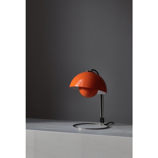 Modern Danish Flowerpot Table Lamp by Louis Poulsen for Verner Panton, 1968 For Sale - Image 15 of 18