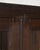 Antique Dark Teak Wood Cabinet | Vintage Indian Armoire | Glass Display Cabinet | Rustic Home Decor For Sale - Image 4 of 6