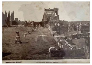 Lodovico Tuminello, View of Monuments of Rome, Original Photograph, 19th-Century