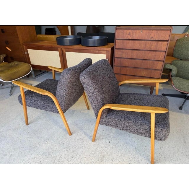 Vintage Danish Lounge Chairs, Set of 2 For Sale - Image 15 of 18