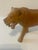 Vintage Kamba Carved Wooden Lion Sculpture For Sale - Image 4 of 10
