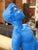 1950s 1950s Vintage Life-Sized Yves Klein Blue Boy Statue For Sale - Image 5 of 8