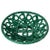 Magnificent and rare bowl in green braided rope and loop ceramic design by Jerome Massier in excellent condition....