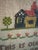 Vintage Needlepoint Welcome Sign for House Framed For Sale - Image 4 of 5