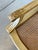 Textile Bench in Lacquered Wood and Vienna Straw, 1960s For Sale - Image 7 of 10