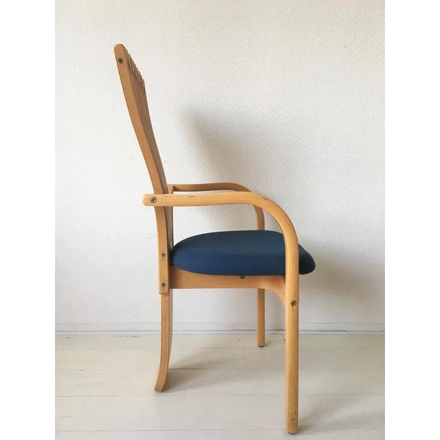 Wood Totem Chairs by Torstein Nilsen for Westnofa, 1980s, Set of 4 For Sale - Image 7 of 12