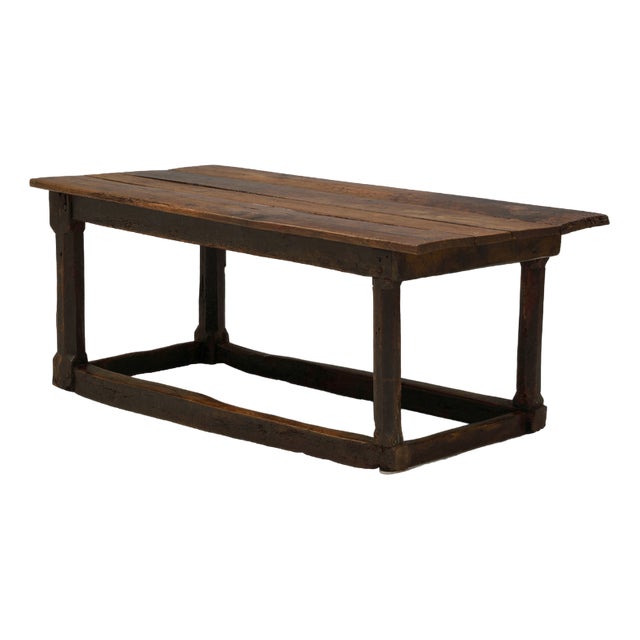Oak Stretcher Table, 1700 For Sale