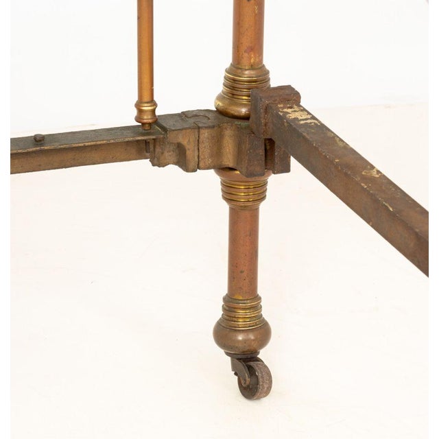Victorian Brass and Iron Bed Frame For Sale - Image 10 of 13