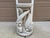Vintage Neoclassical Triple Dolphin Cast Stone Garden Pedestal For Sale - Image 9 of 9