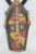 Powerful Primitive Tall African Wood Carved Polychromed Mask For Sale - Image 4 of 8