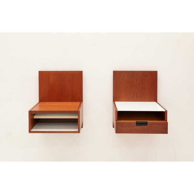 Mid-Century Modern Nightstands by Cees Braakman, Set of 2 For Sale - Image 3 of 18