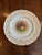 English 1920s Royal Daulton E. Perry Signed, Burslem Factory, Raised Gilt Gold in Blossoms and Swags “Cabinet Plates” - Set of Two For Sale - Image 3 of 7