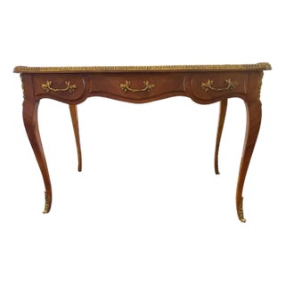 19th Century Kingwood Louis XV Style Desk For Sale