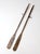 Brown Vintage Wooden Boat Oars Pair For Sale - Image 8 of 15