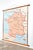 Painted Map of France, 1950s For Sale - Image 3 of 9