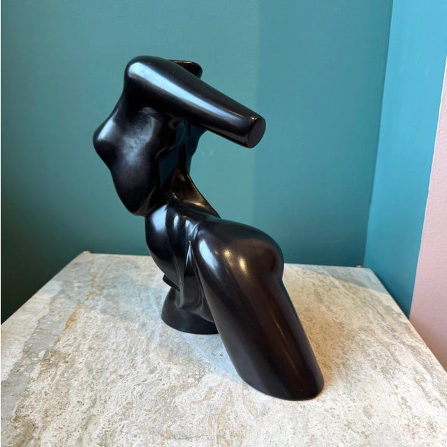 Vintage Bronze Female Sculpture #165 by Hattakitkosol Somchai For Sale In New York - Image 6 of 12