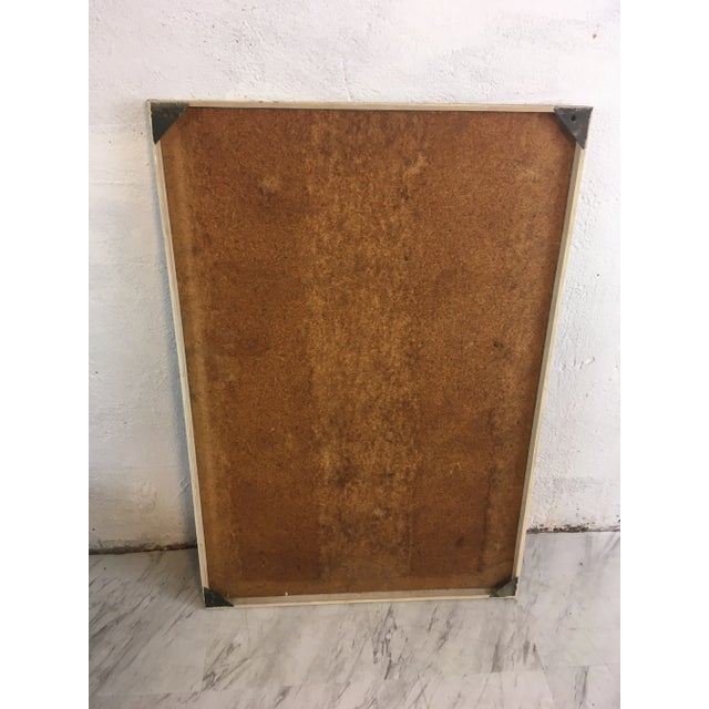 Midcentury Modern Abstract on Board For Sale - Image 10 of 11