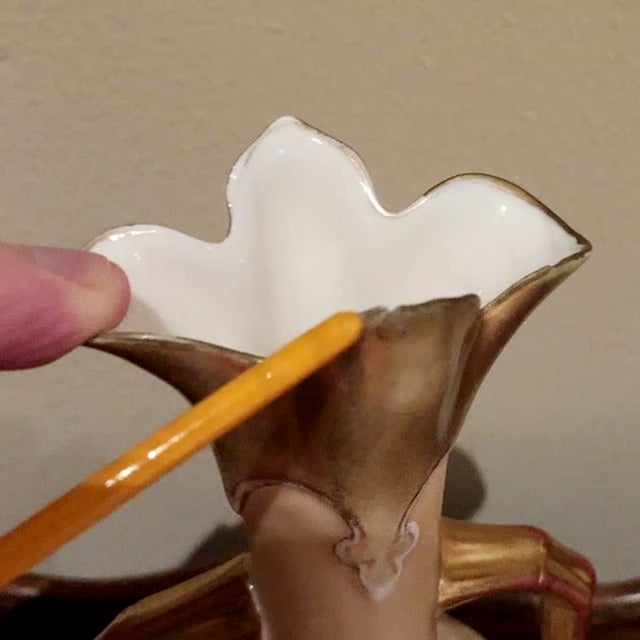 Art Nouveau Antique Robert Hanke Austrian Vase For Sale - Image 3 of 5