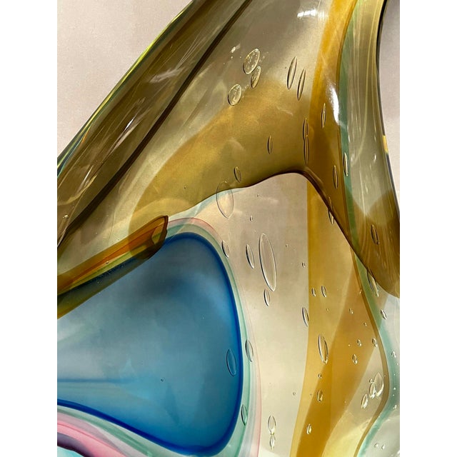 Late 20th Century Murano Fish Sculpture by Sergio Costantini | Chairish