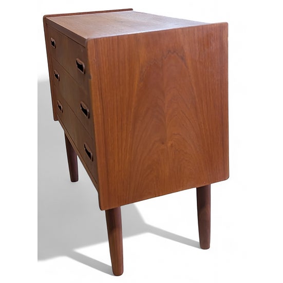 1950s Teak Nightstand For Sale - Image 4 of 5