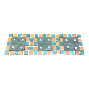 1910 Grubey Faience Co. Surround/ Backsplash Tiles - 70 Piece Set