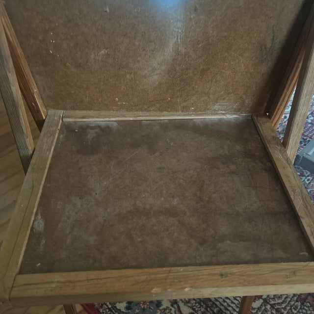 1950s 1951 Transogram Chalkboard Desk Easel For Sale - Image 5 of 7