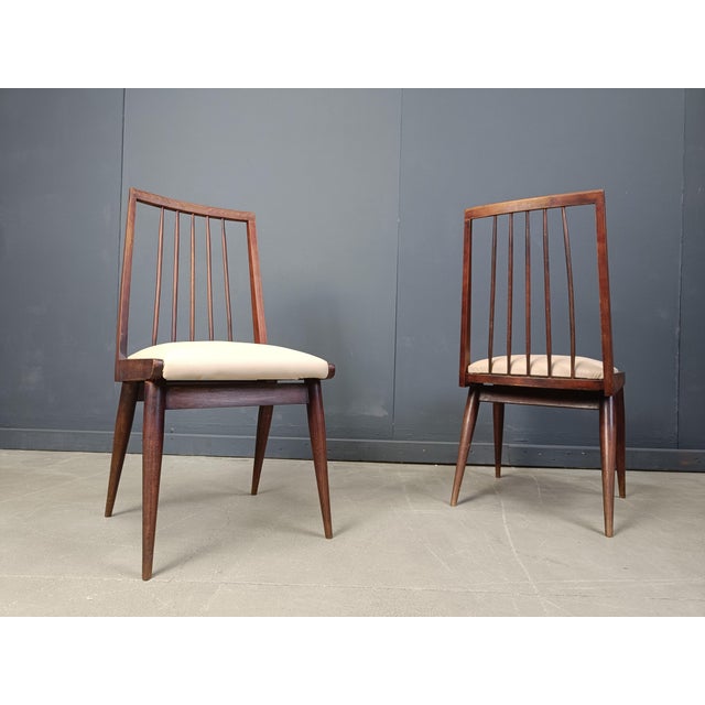 Scandinavian Dining Chairs, 1960s, Set of 4 For Sale - Image 4 of 10