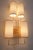 Tiges4 Wall Sconces in Patinated Gold Metal and Fabric by Aymeric Lefort, Set of 2 For Sale - Image 4 of 16